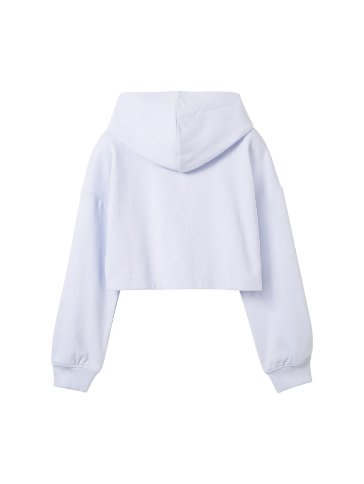 Cropped hoodie - Violet