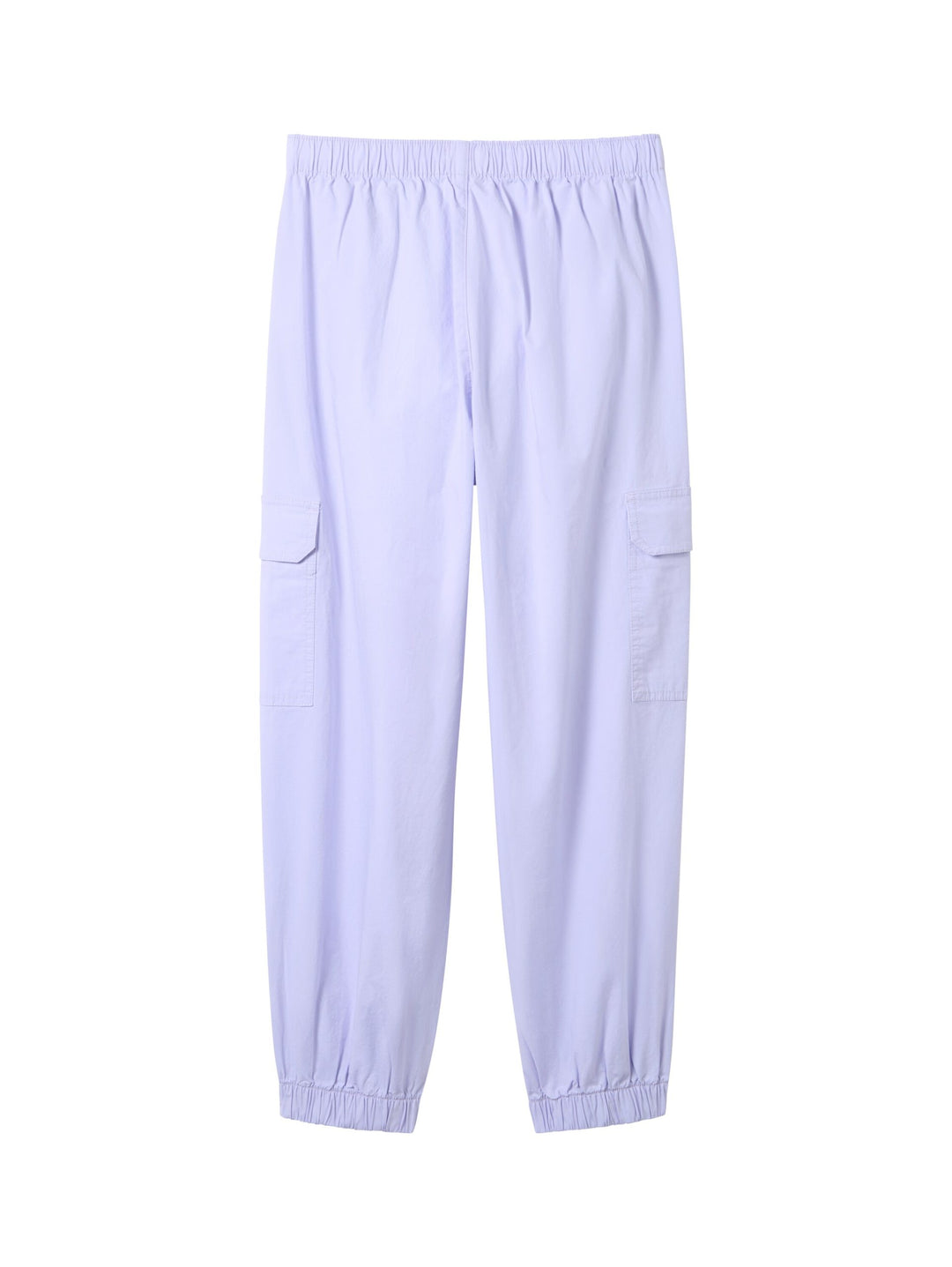 Parachute cargo trousers with organic cotton - Violet