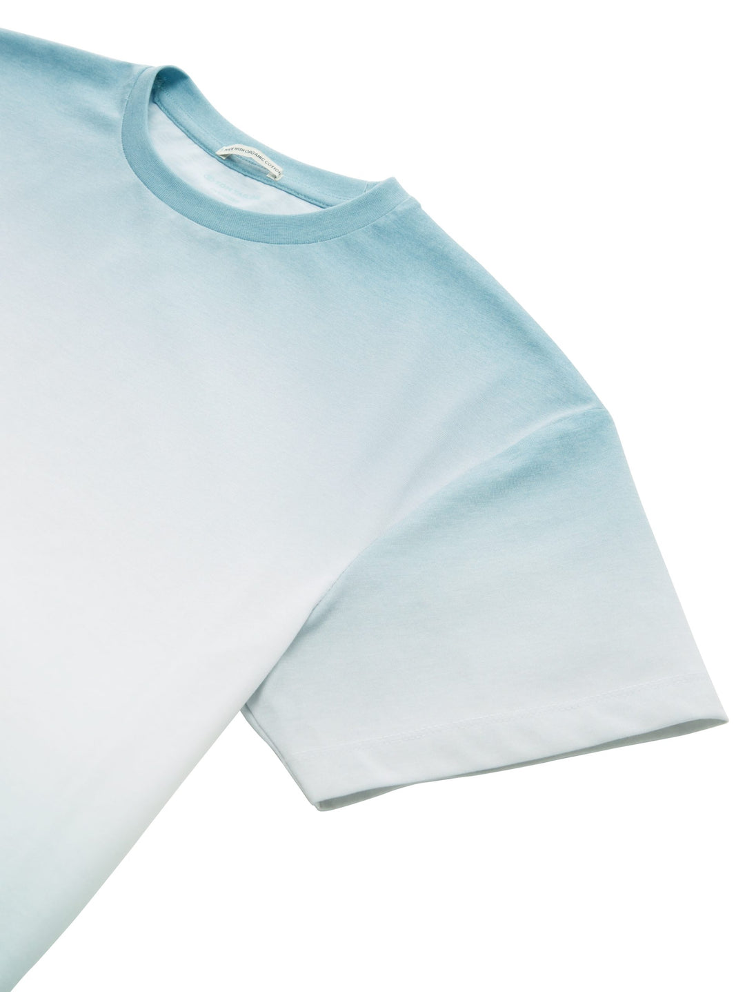 Oversized T-shirt with organic cotton - Blue