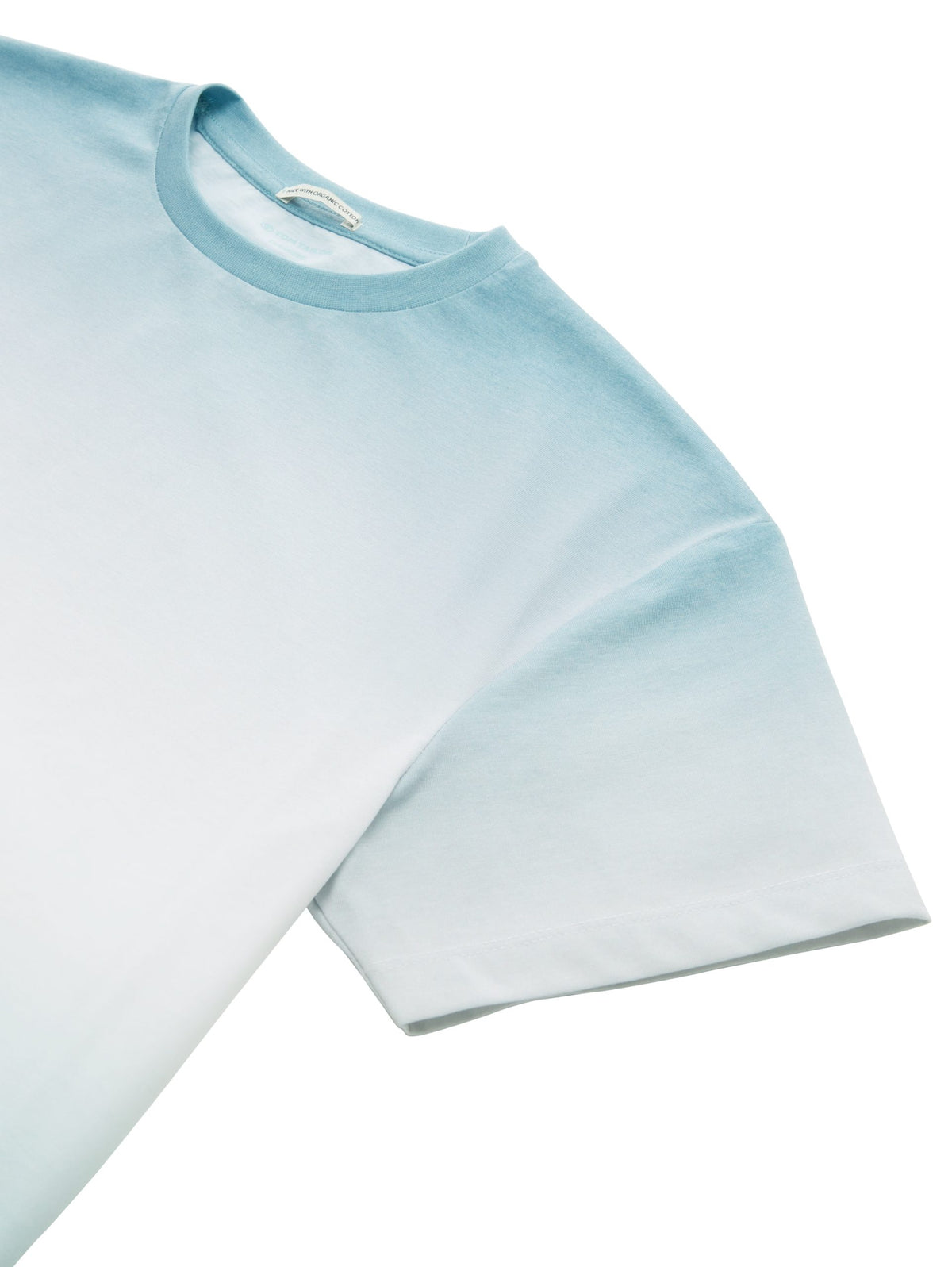 Oversized T-shirt with organic cotton - Blue