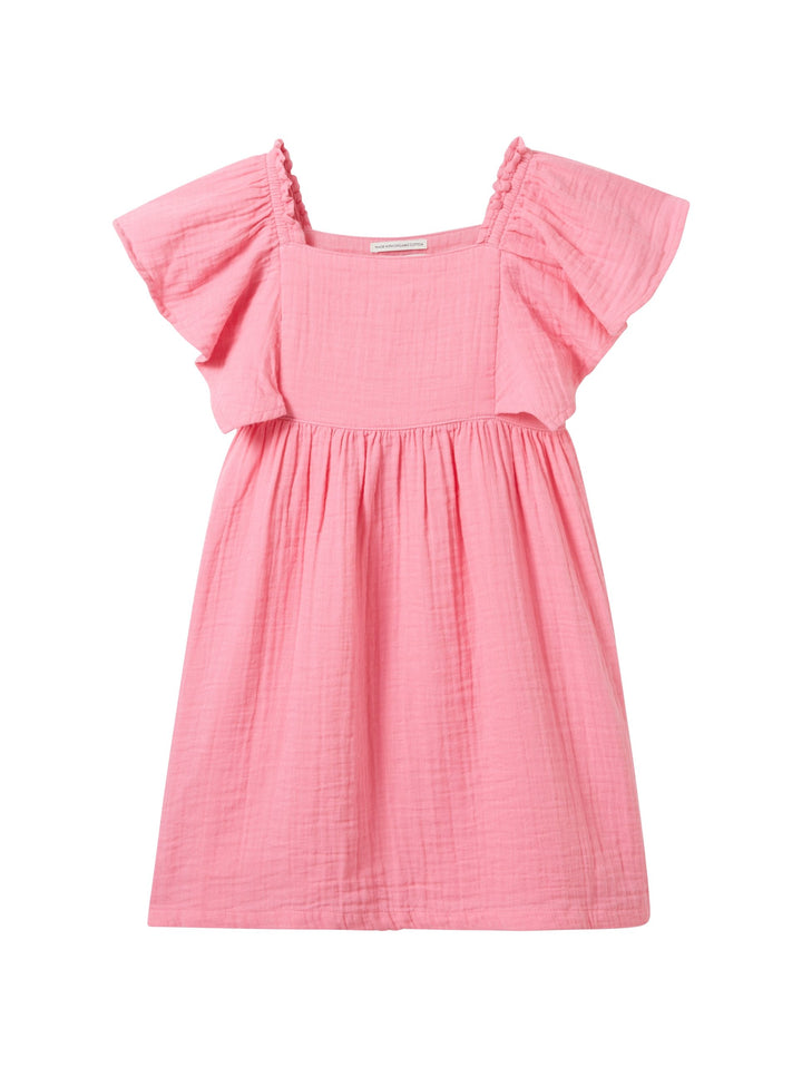 Dress with organic cotton - Pink