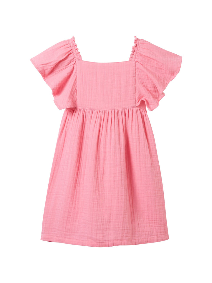 Dress with organic cotton - Pink