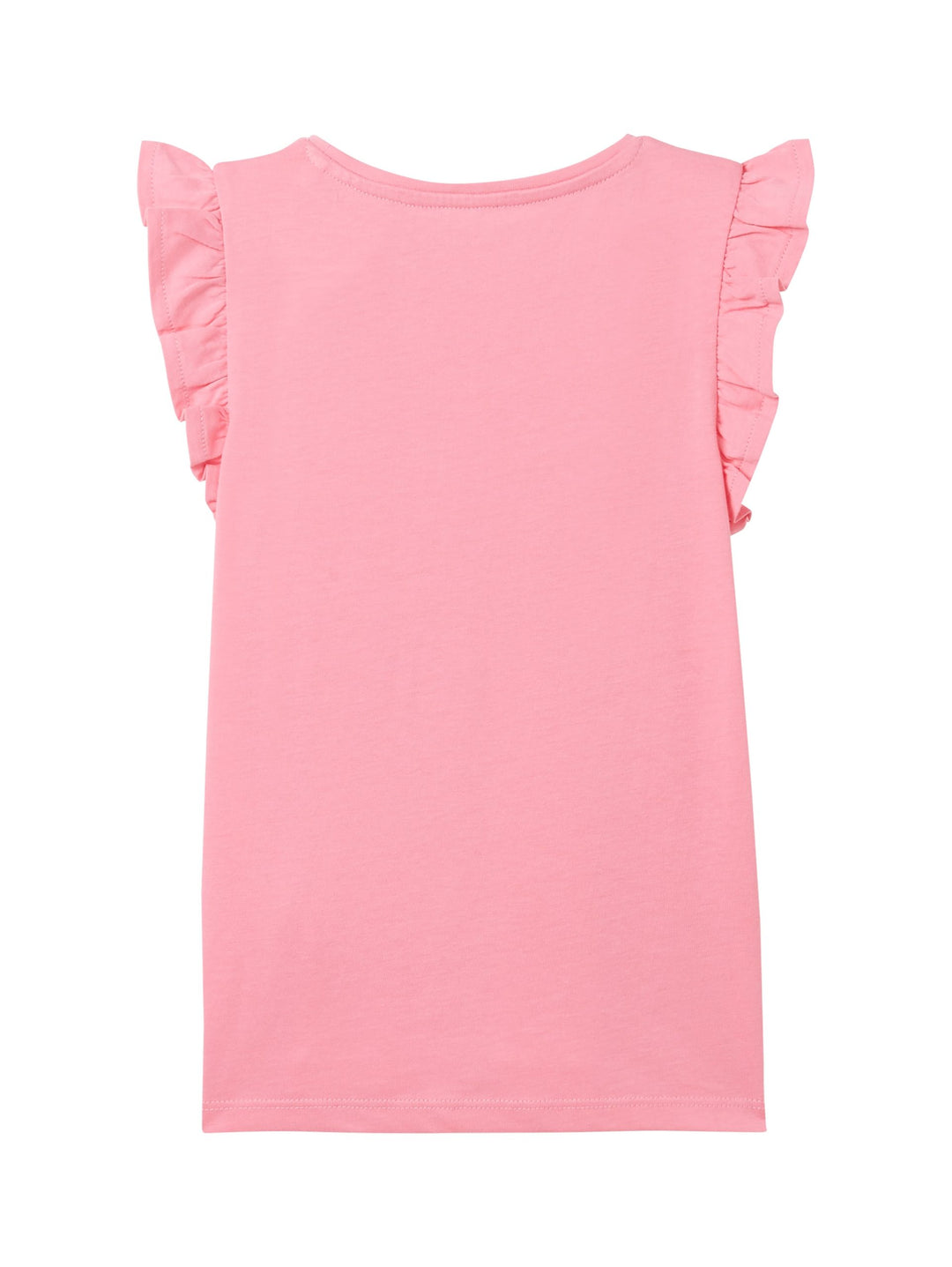 T-shirt with flounce - Pink