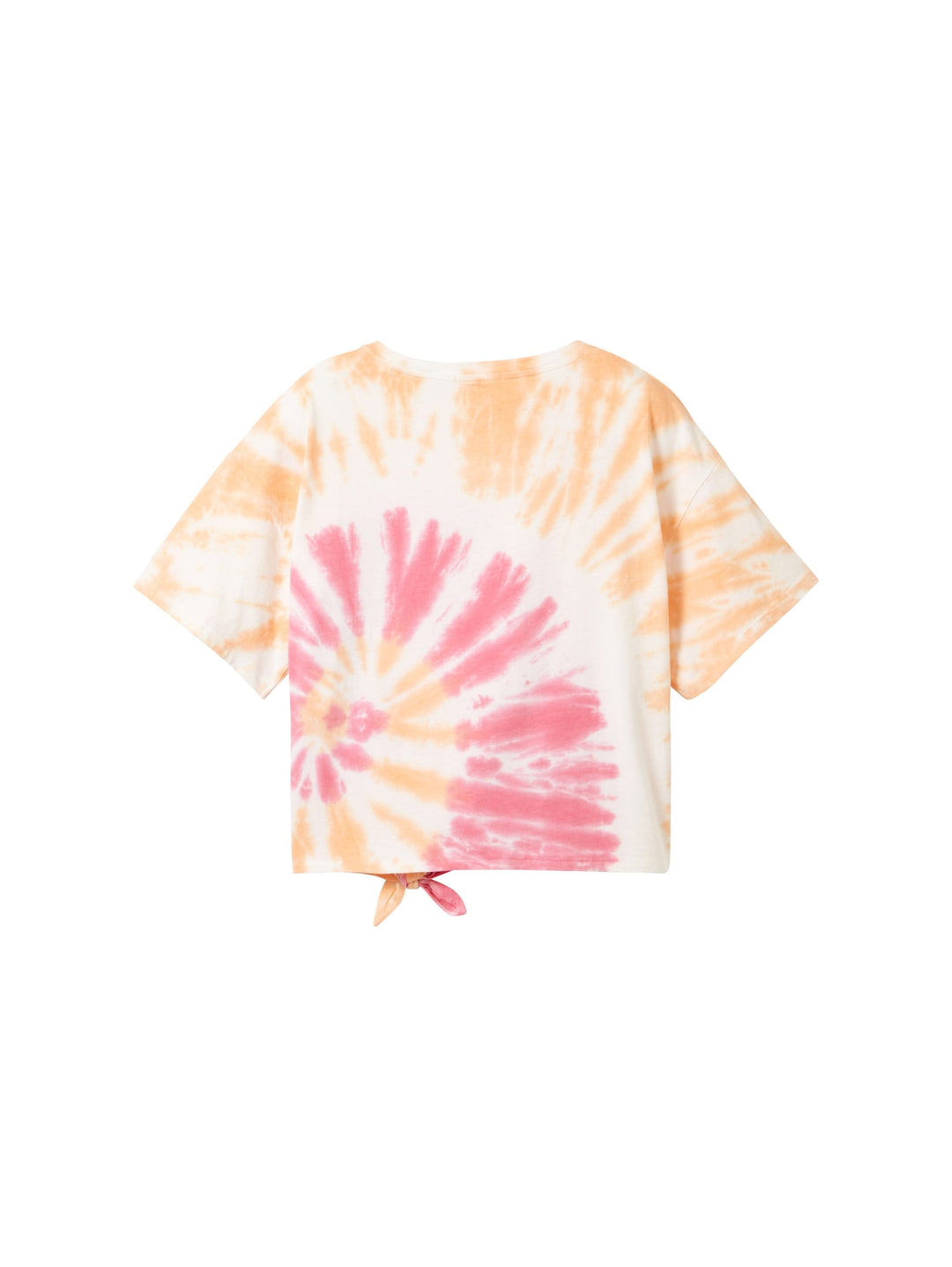 Batik T-shirt with organic cotton - Orange