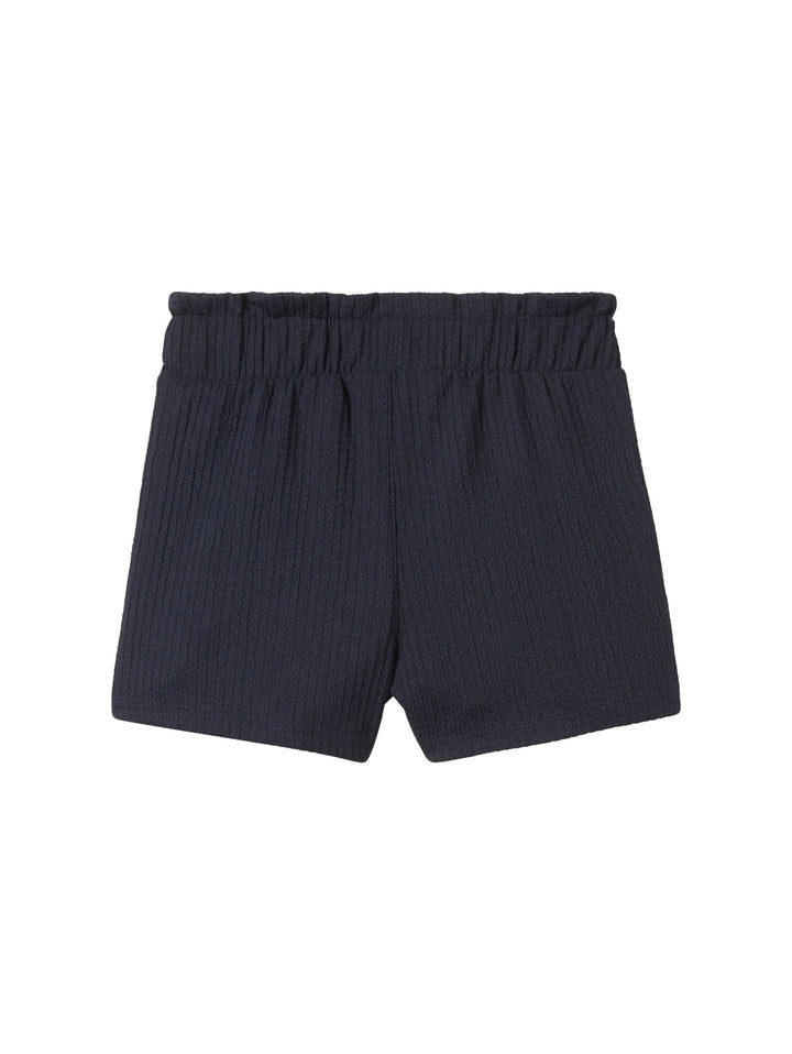 Shorts with texture - Blue