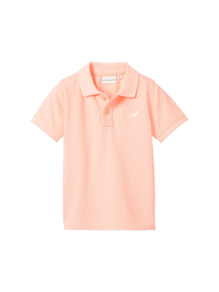 Polo shirt with embroidery - Pink