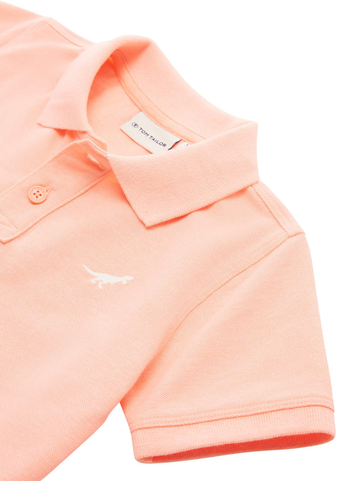 Polo shirt with embroidery - Pink
