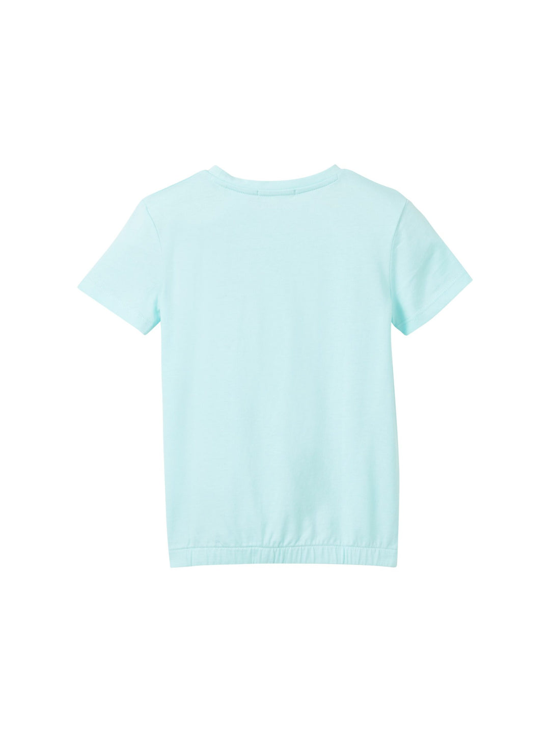 Oversized T-shirt with organic cotton - Blue