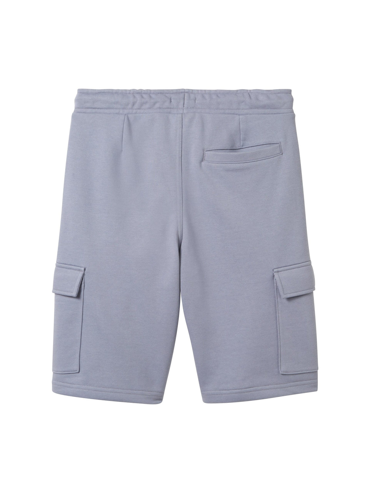 Cargo sweat shorts with organic cotton - Gray