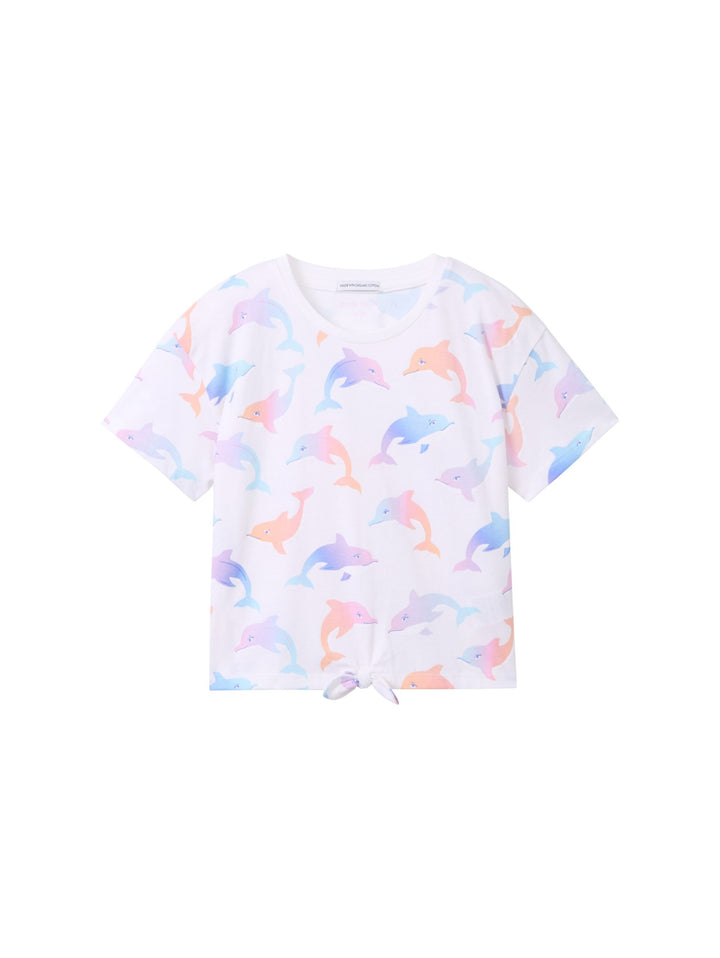 Organic cotton t-shirt - Pink