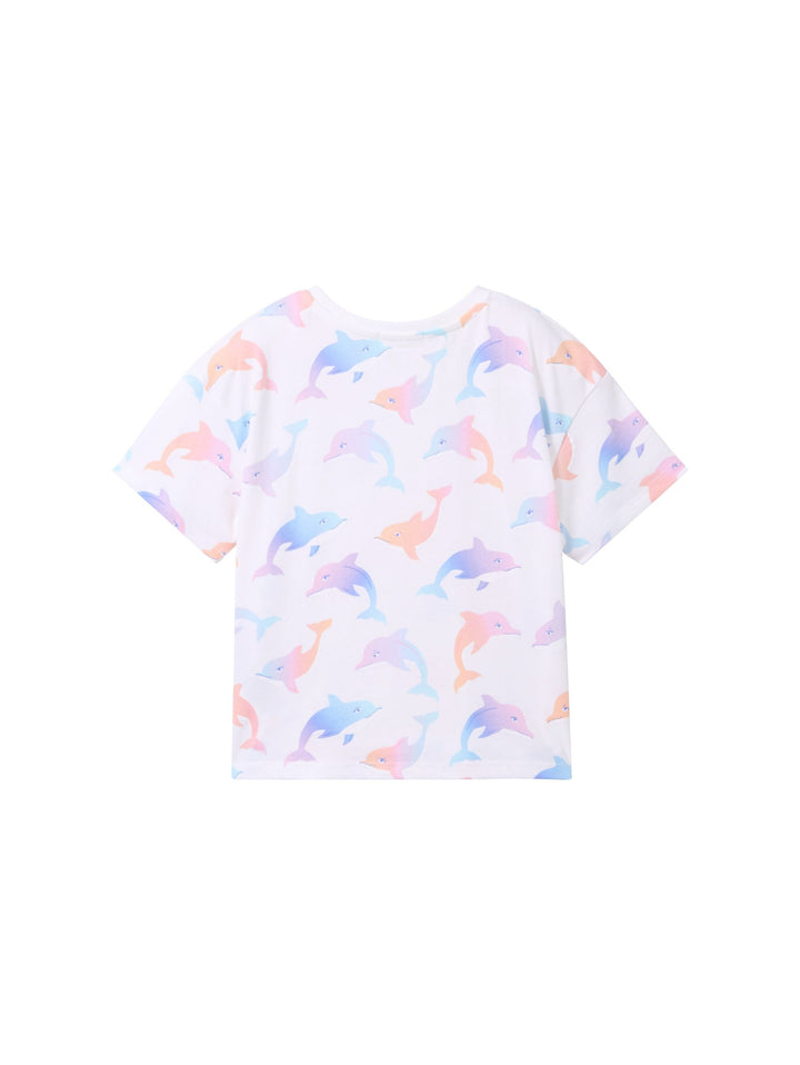 Organic cotton t-shirt - Pink