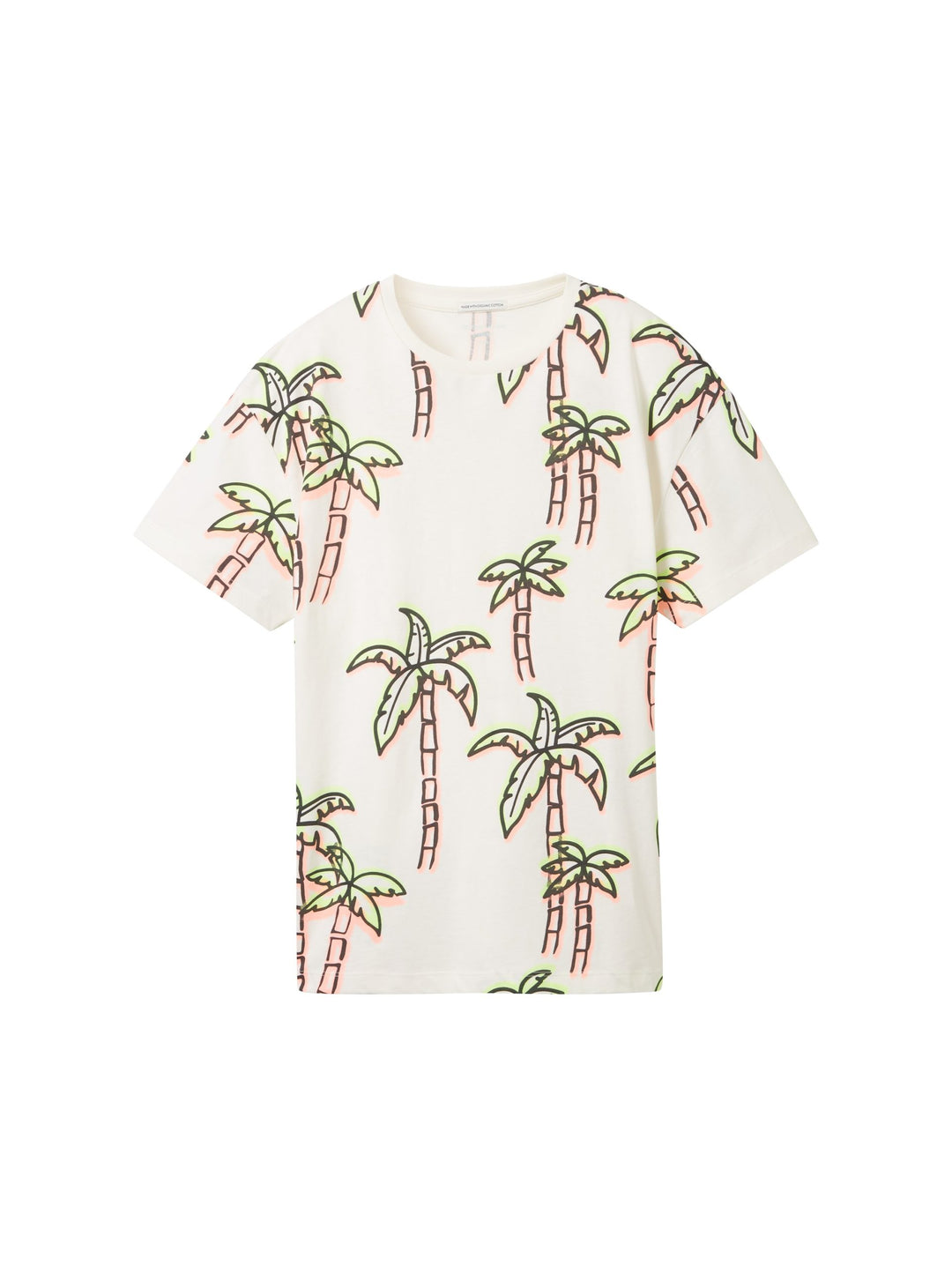 Oversized T-shirt with organic cotton - White