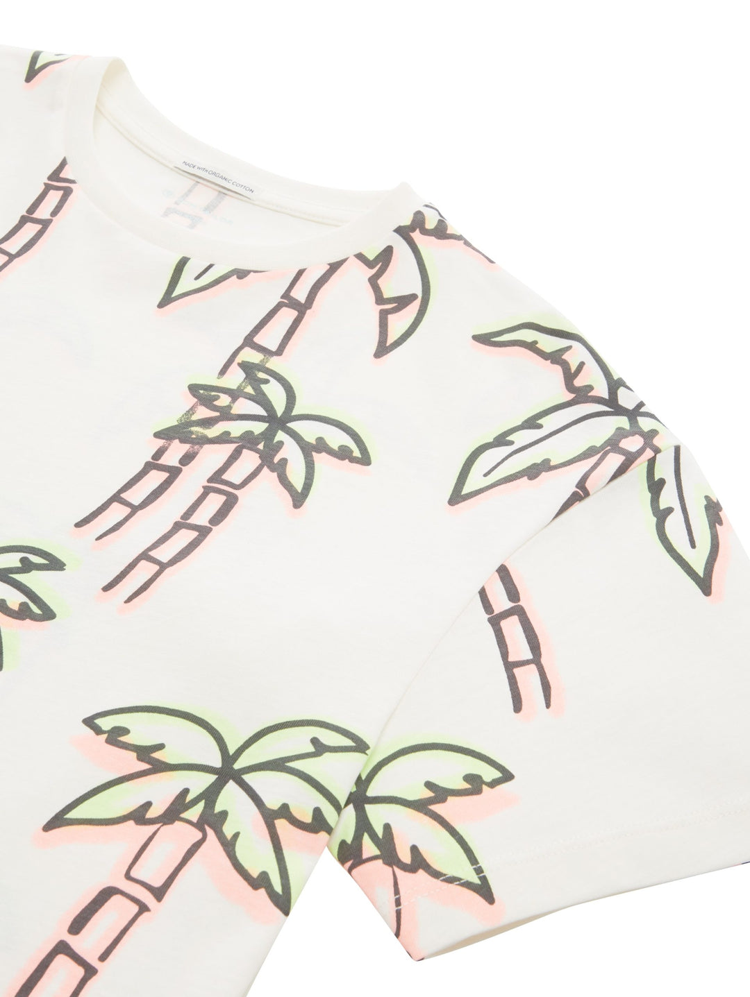 Oversized T-shirt with organic cotton - White