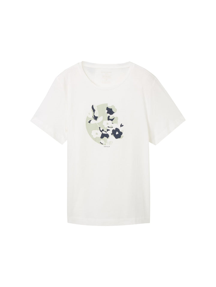 T-shirt with a print - White