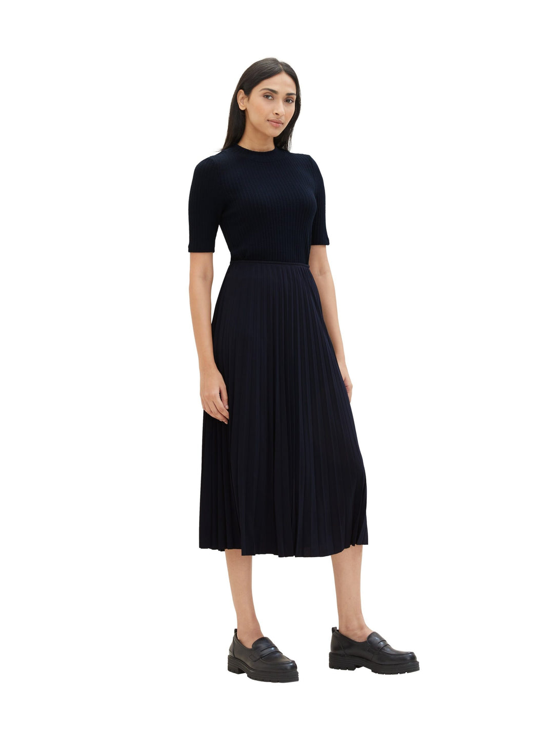 Pleated skirt - Blue