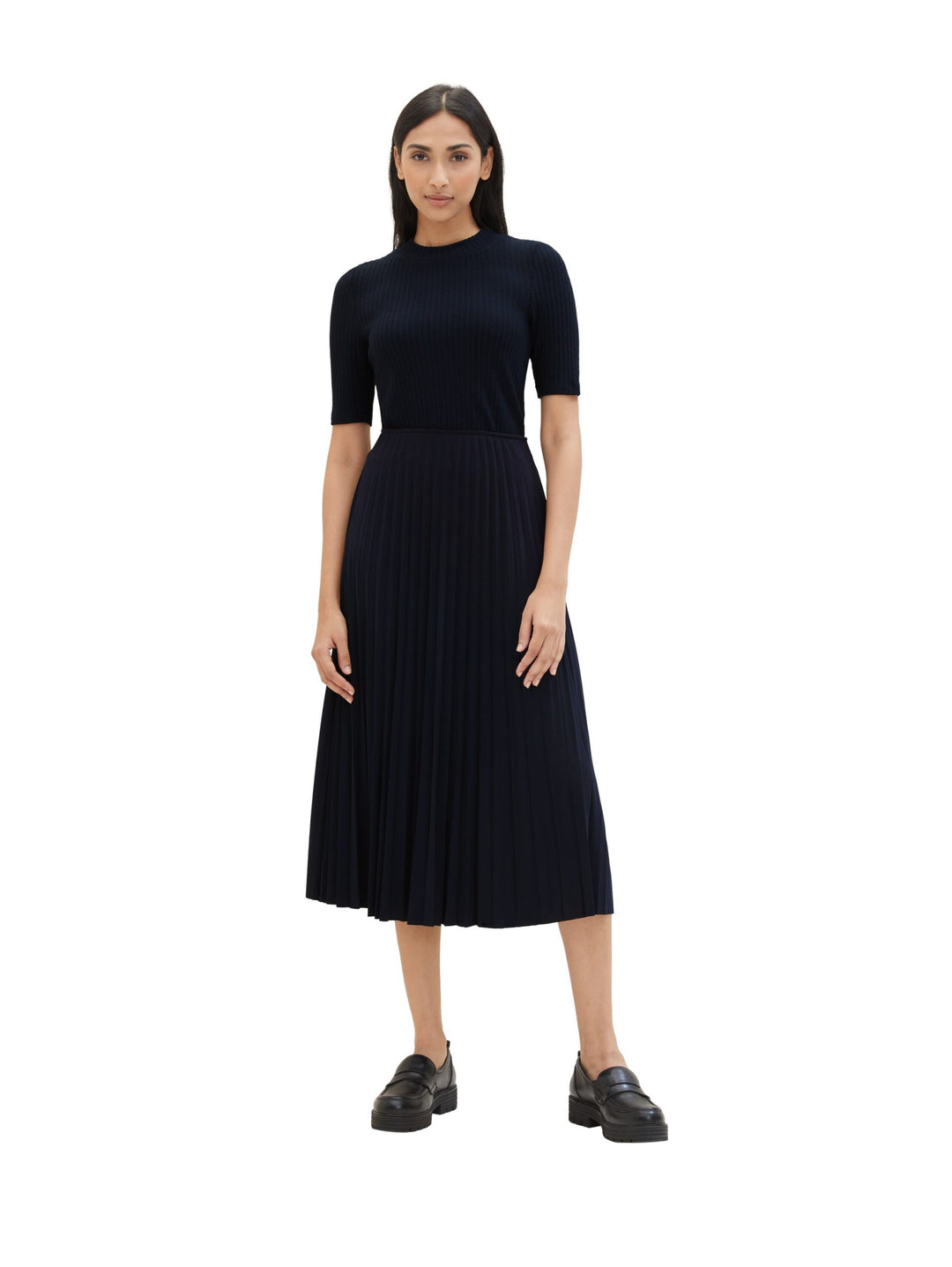 Pleated skirt - Blue