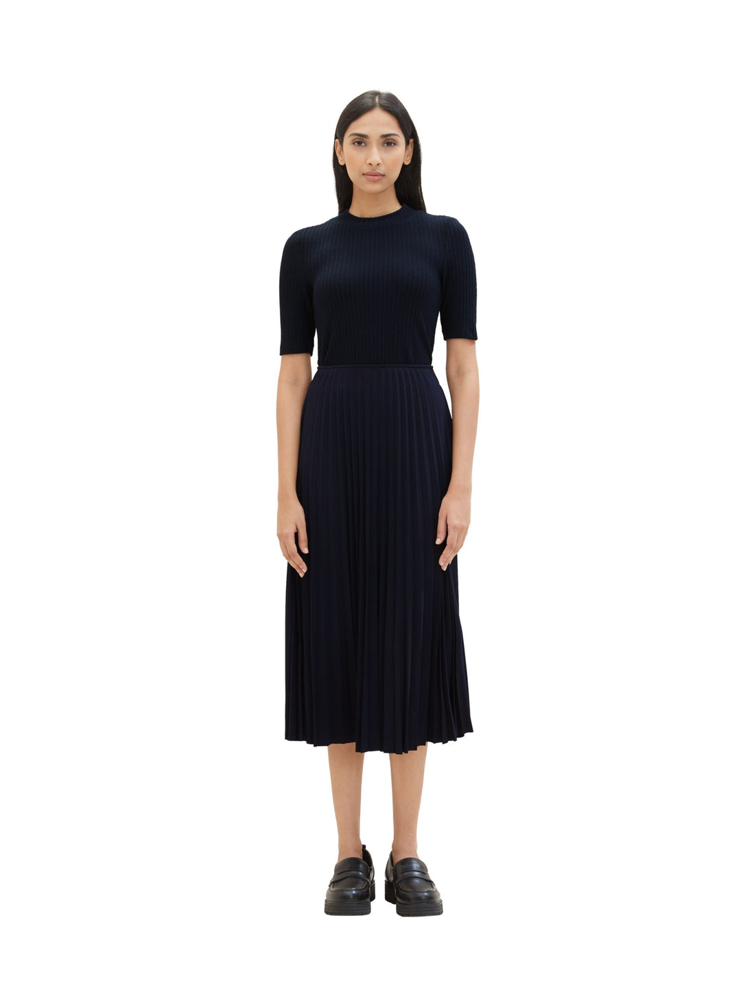 Pleated skirt - Blue