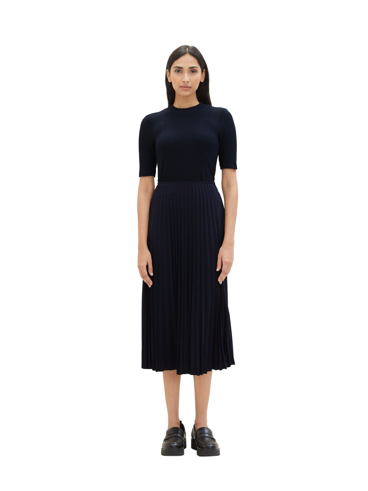 Pleated skirt - Blue