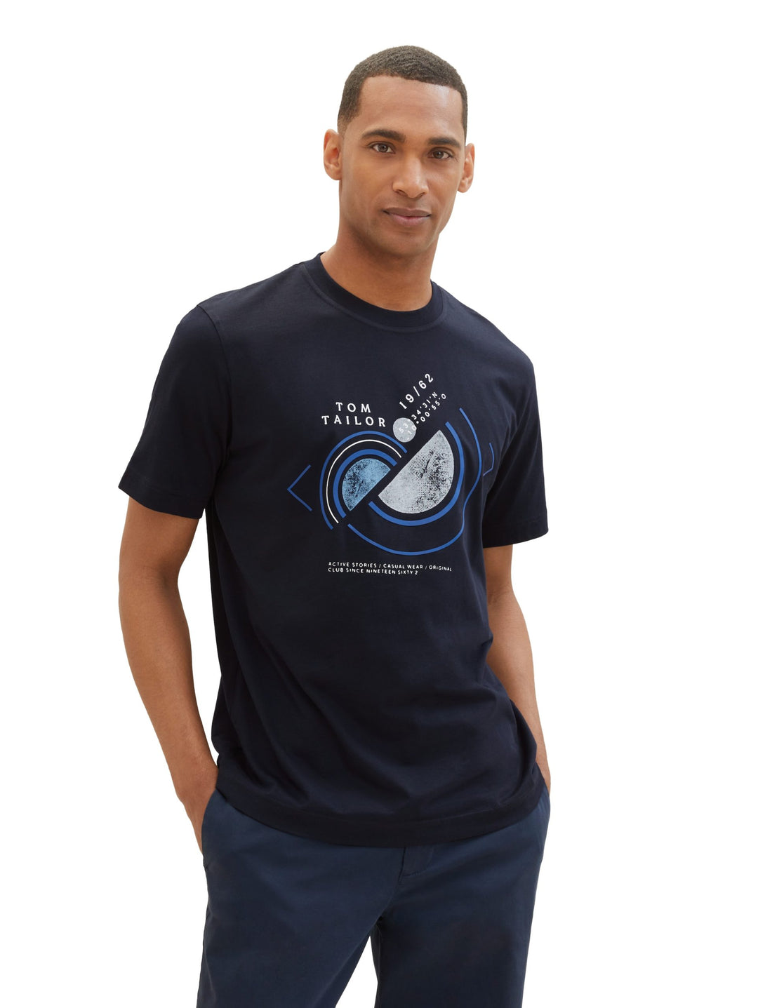T-shirt with a print - Blue
