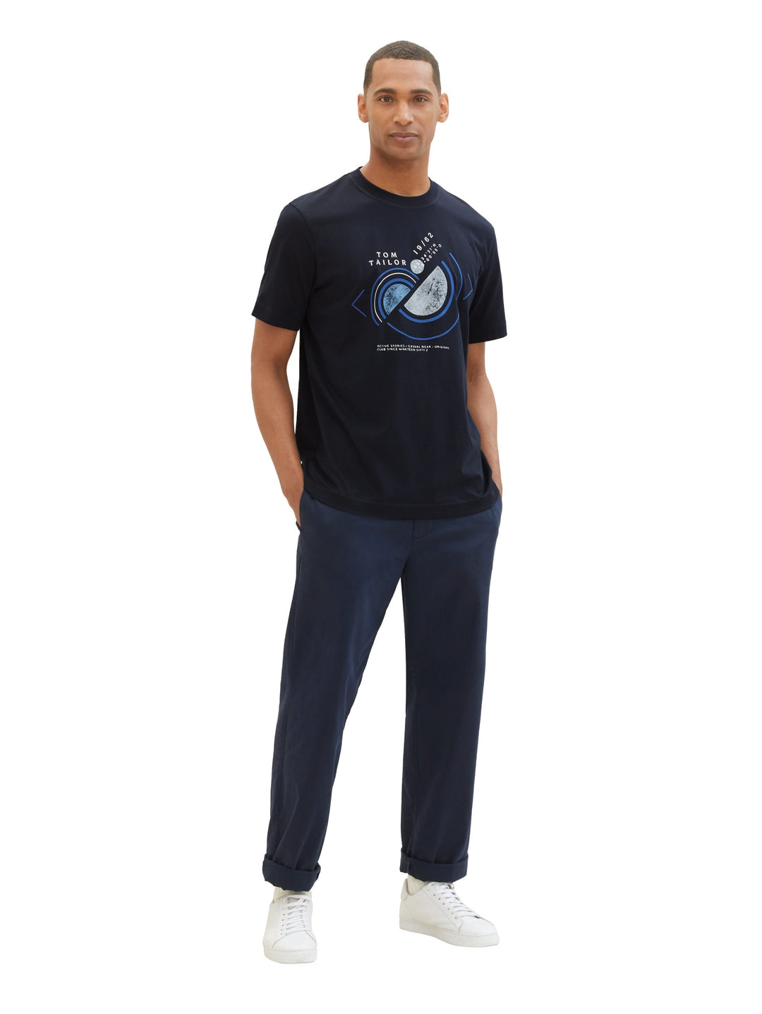 T-shirt with a print - Blue