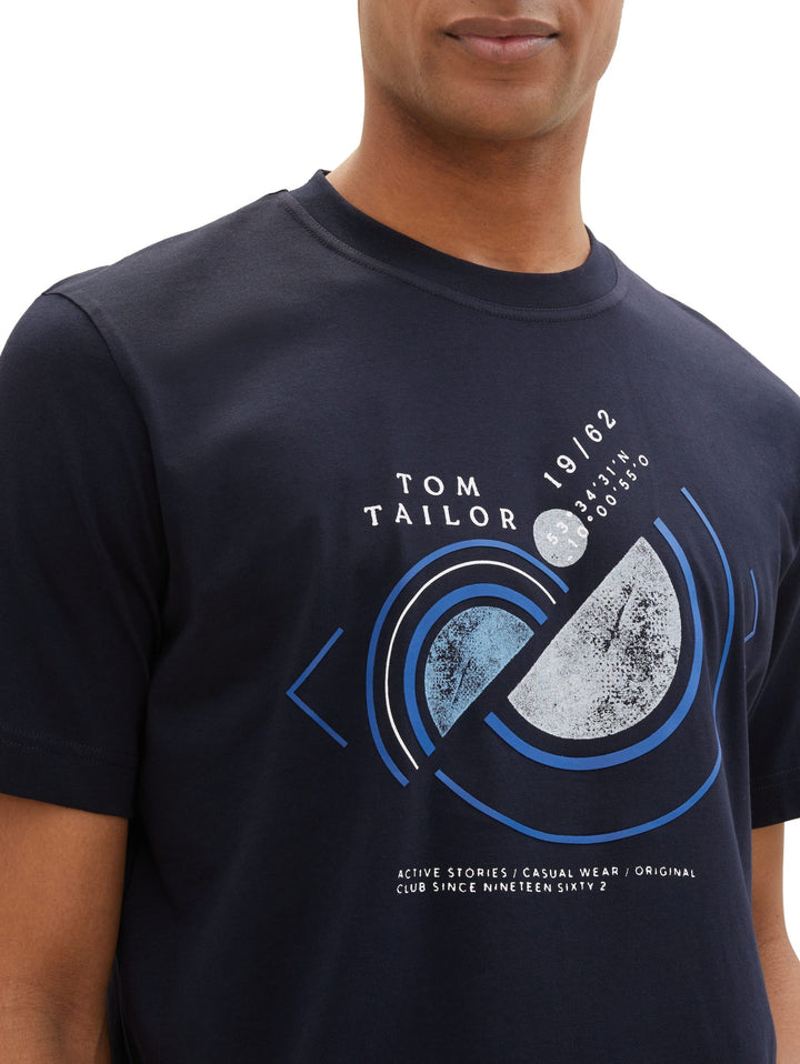 T-shirt with a print - Blue