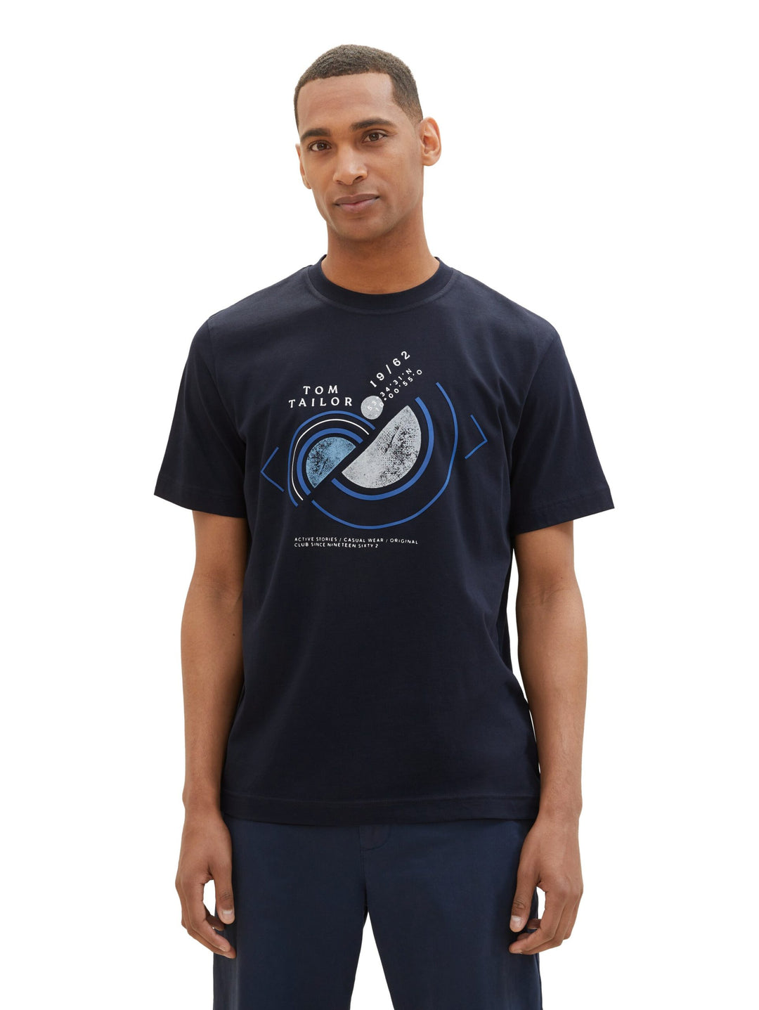 T-shirt with a print - Blue