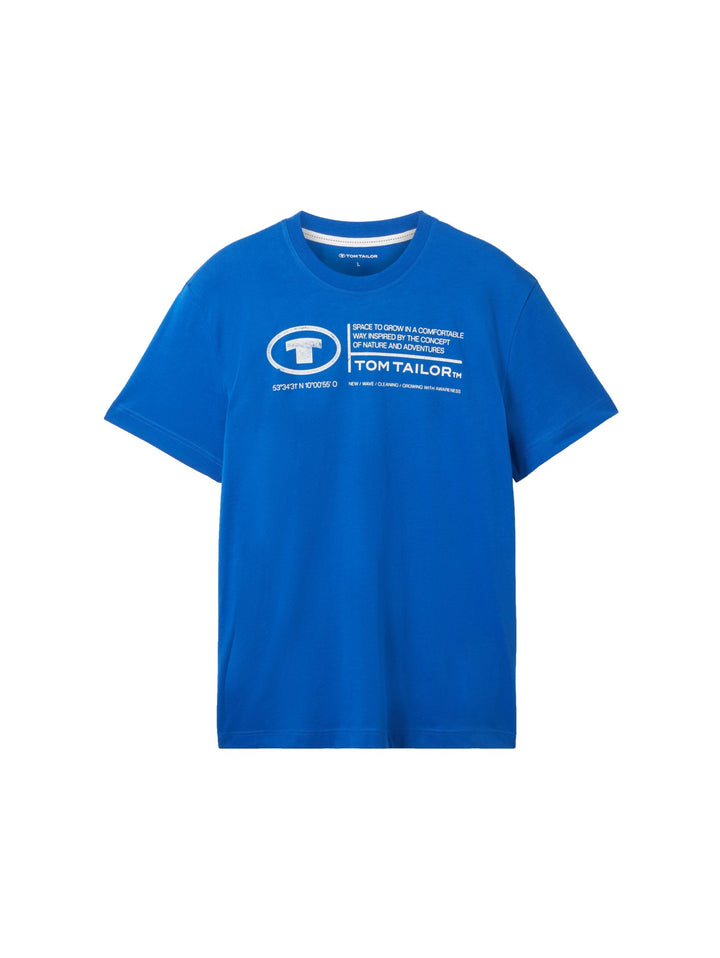 T-shirt with a print - Blue