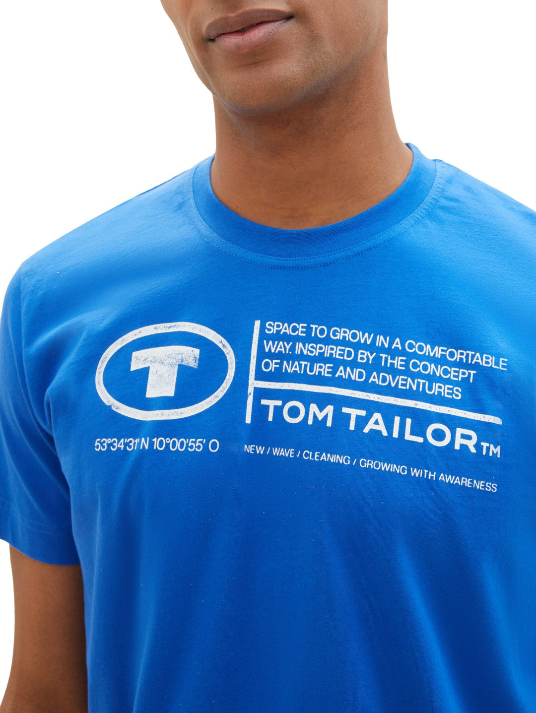 T-shirt with a print - Blue