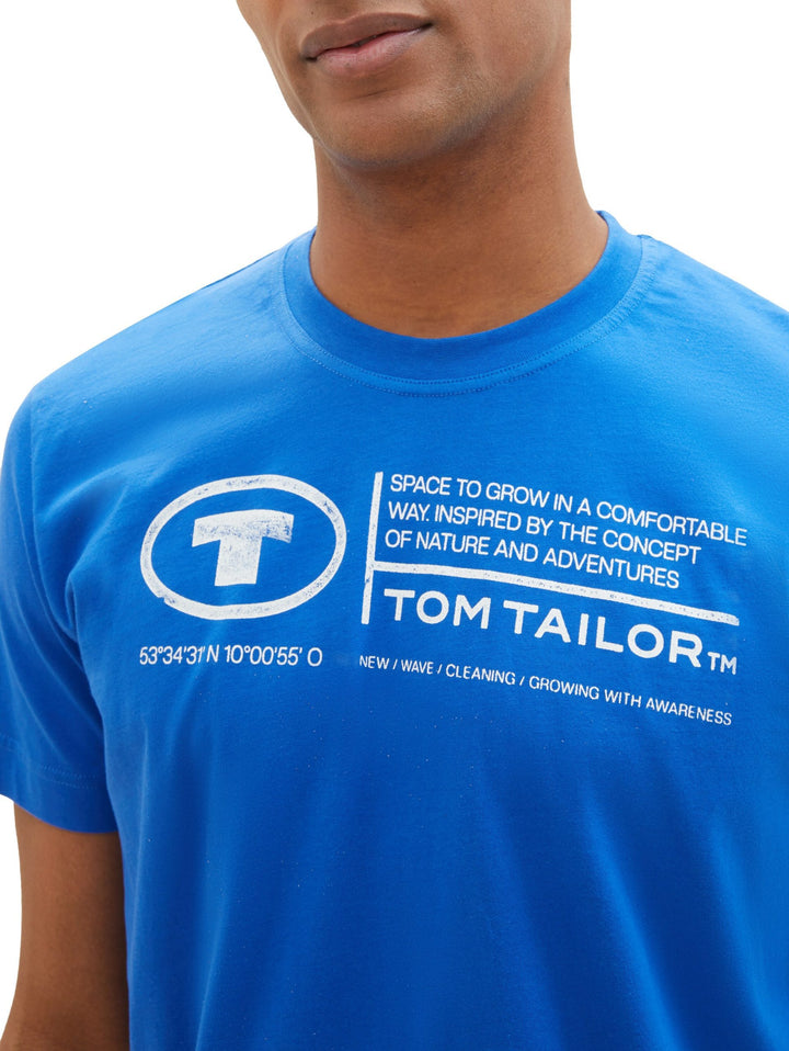 T-shirt with a print - Blue