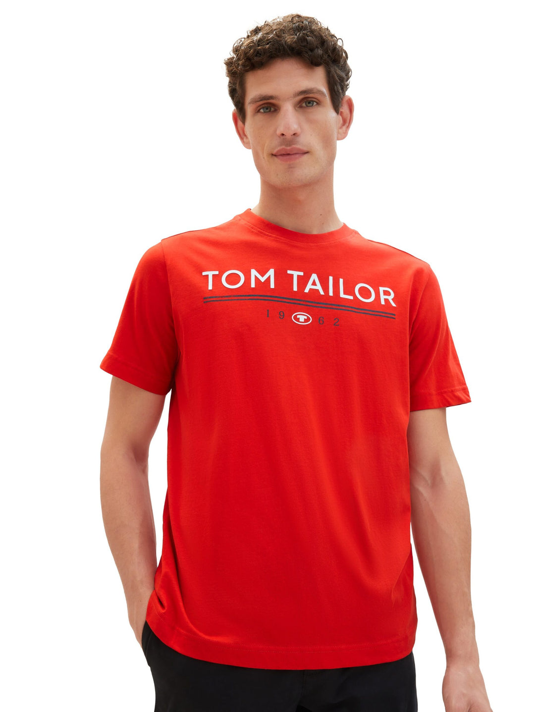 T-shirt with a logo print - Red