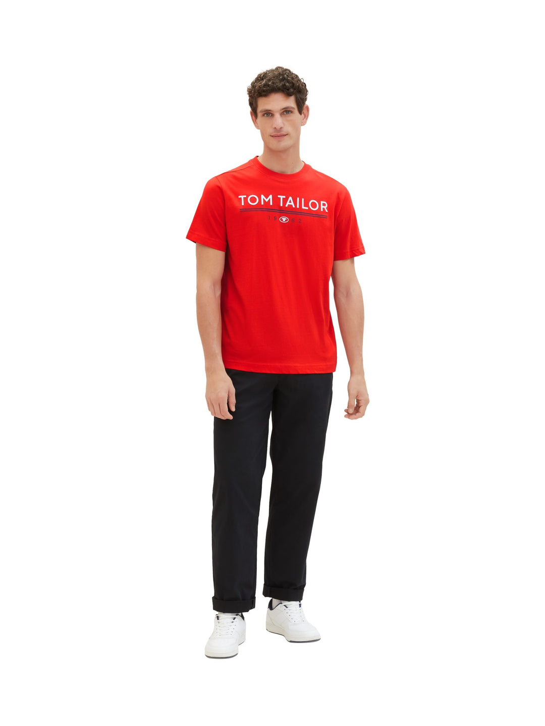 T-shirt with a logo print - Red