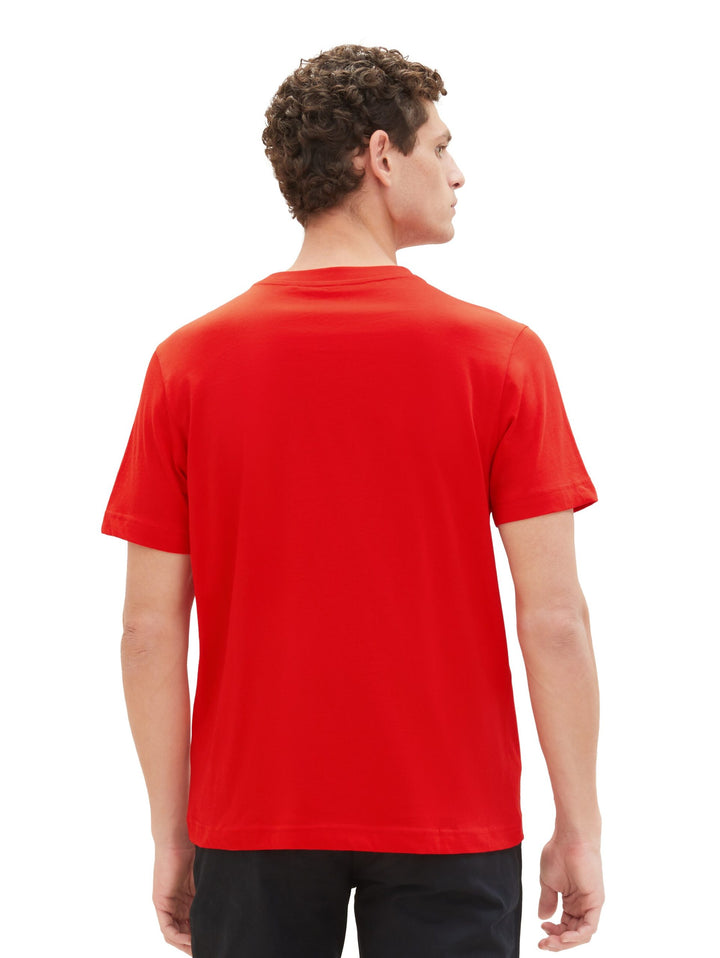 T-shirt with a logo print - Red