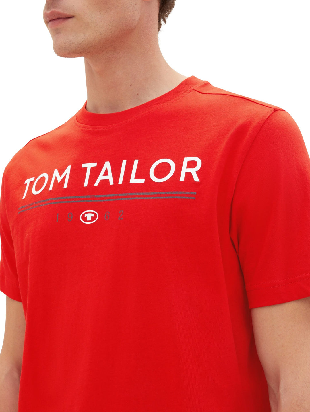 T-shirt with a logo print - Red