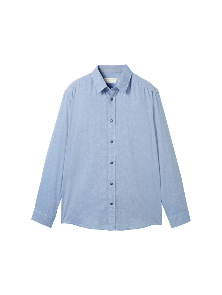Textured shirt - Blue