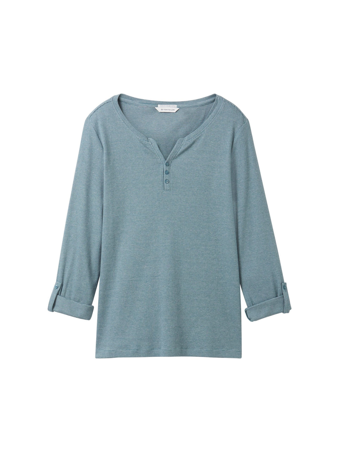 Striped t-shirt with organic cotton - White