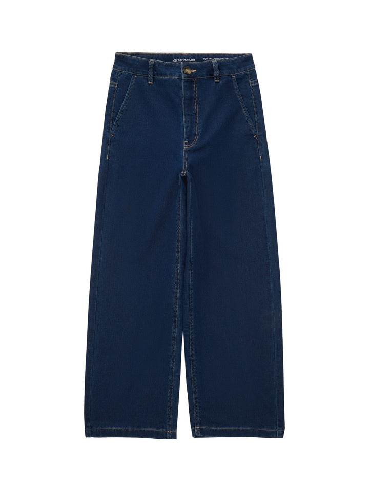 Cropped Culottes - Blue