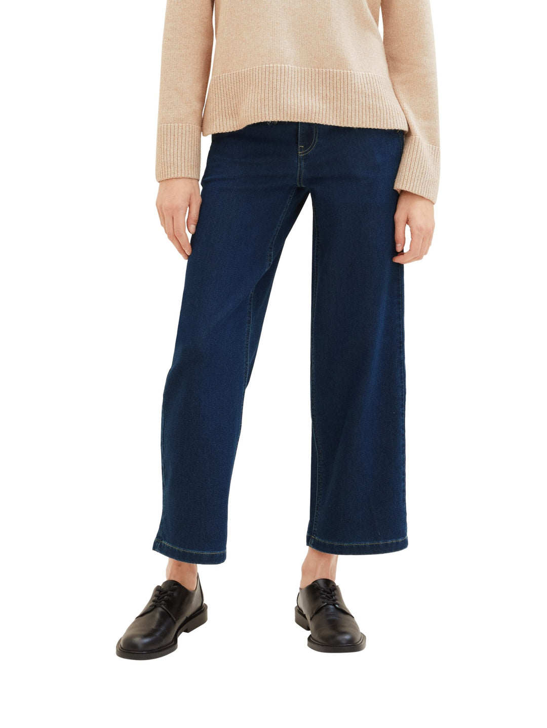 Cropped Culottes - Blue