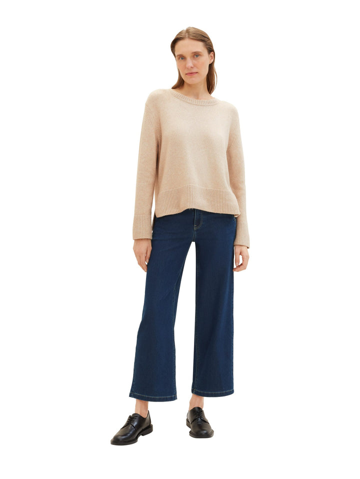 Cropped Culottes - Blue