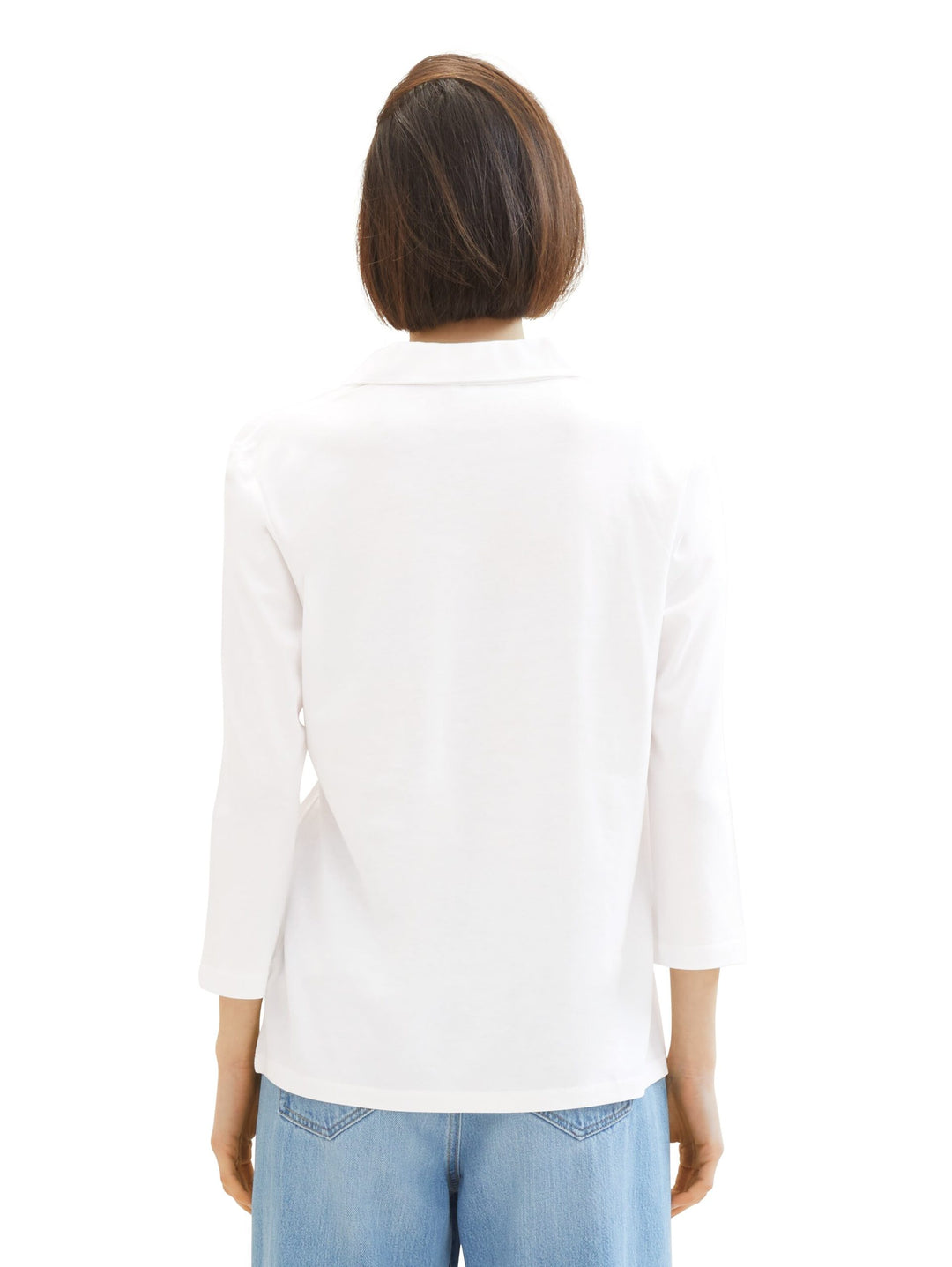 Polo shirt with TENCEL(TM) modal - White