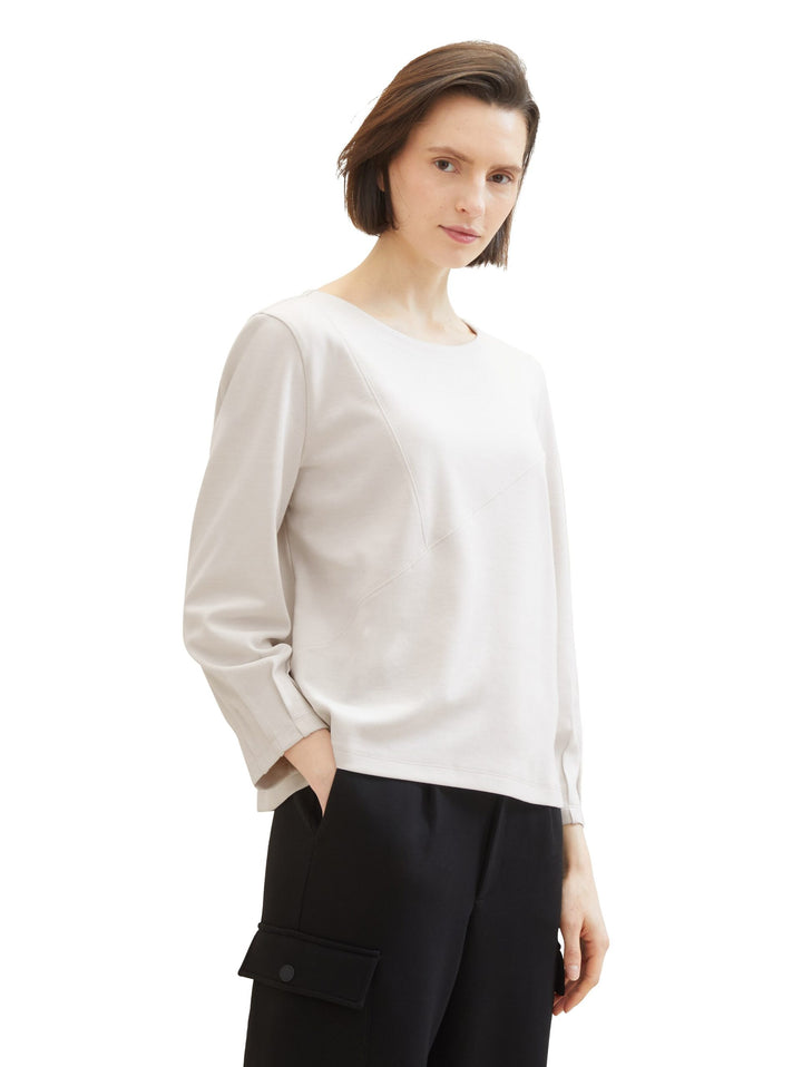 7/8-sleeved T-shirt - White