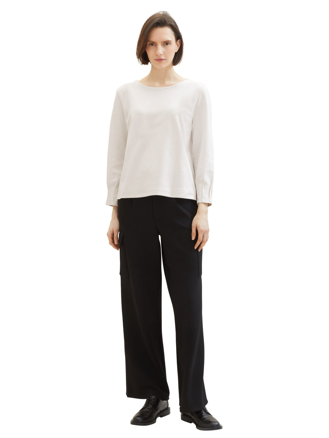 7/8-sleeved T-shirt - White