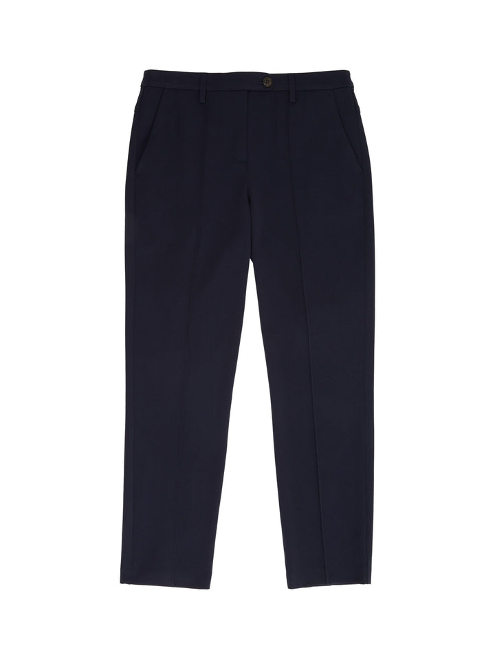Mia Slim trousers with recycled polyester - Blue