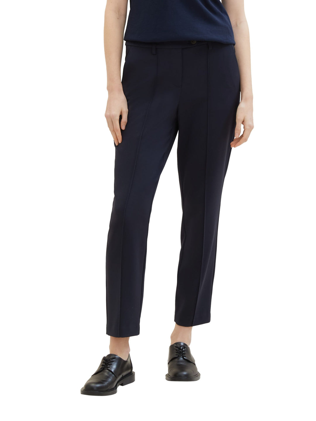 Mia Slim trousers with recycled polyester - Blue
