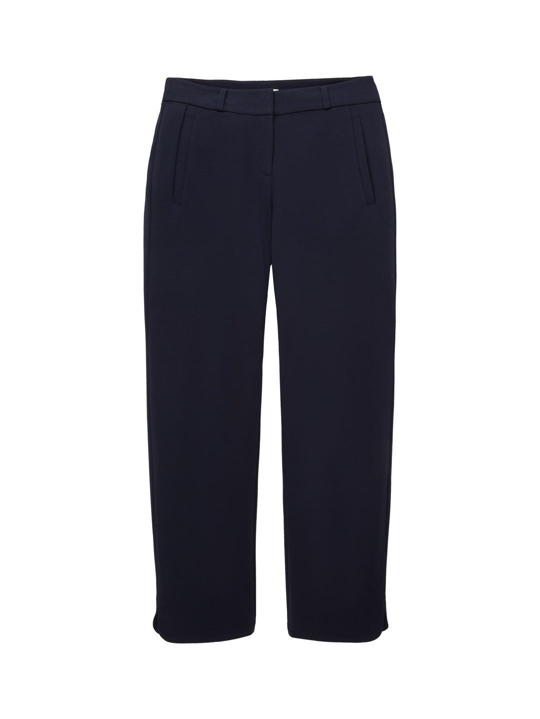 Cropped Mia straight trousers - Blue