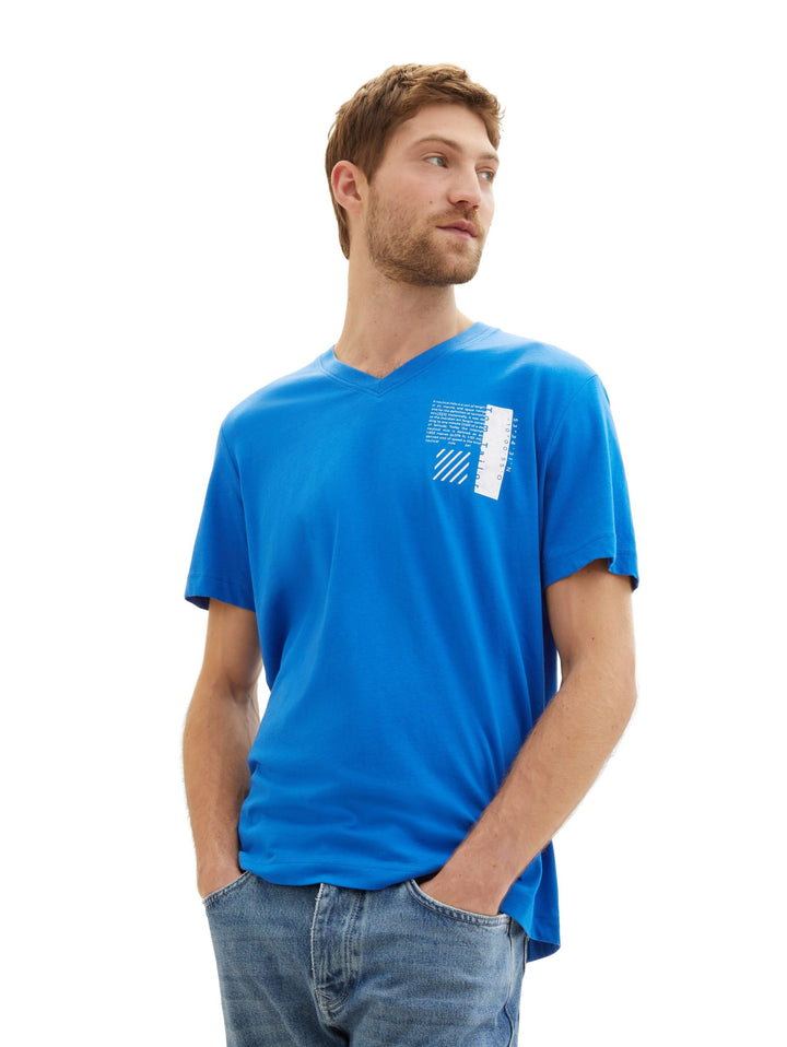 Organic cotton t-shirt - Blue