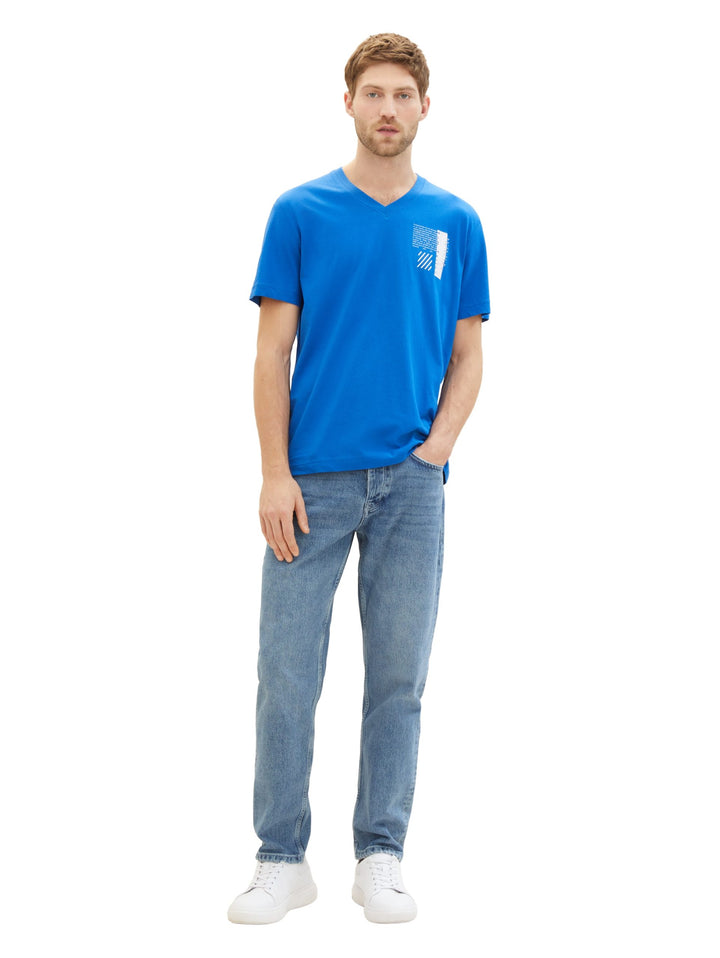 Organic cotton t-shirt - Blue