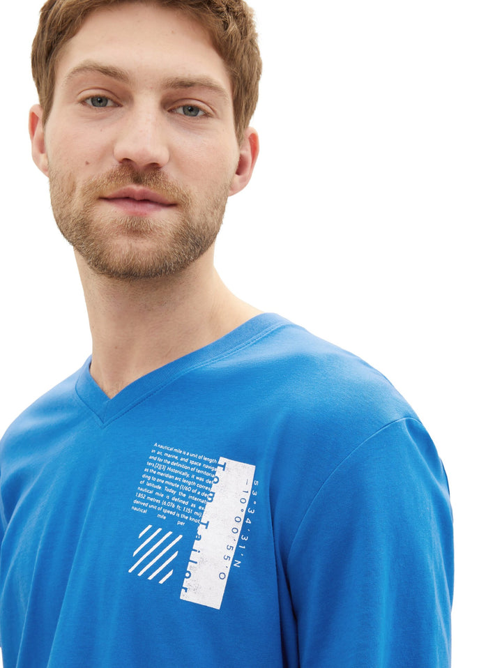 Organic cotton t-shirt - Blue