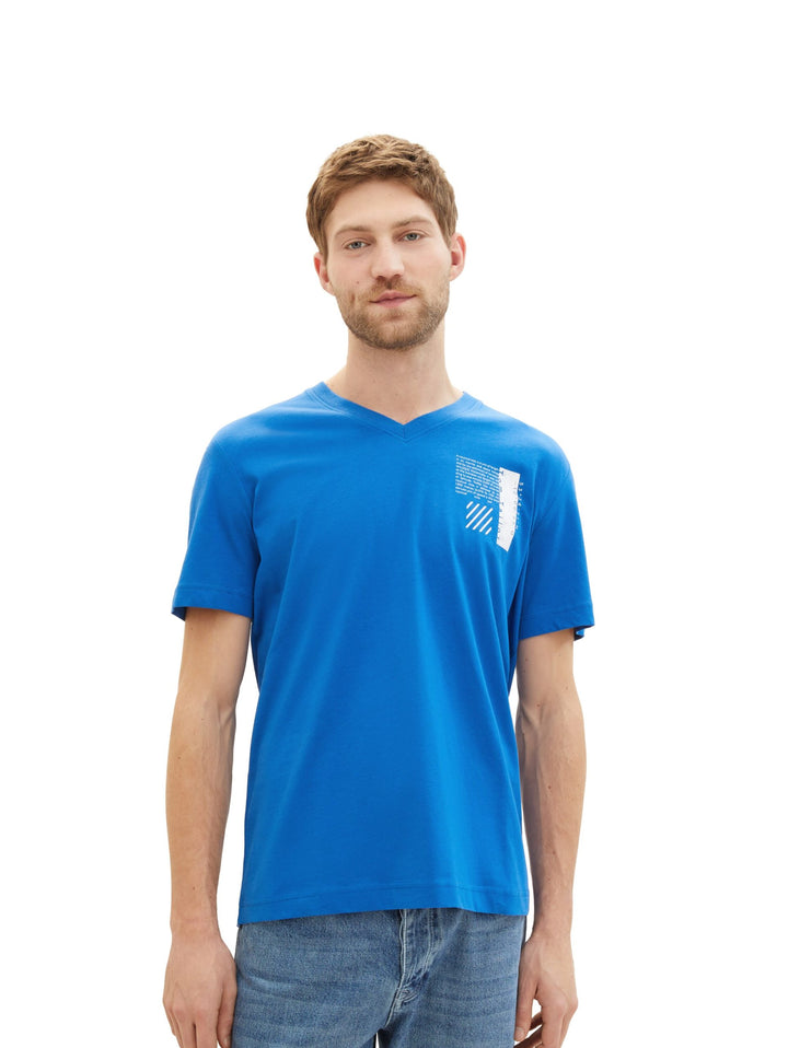 Organic cotton t-shirt - Blue