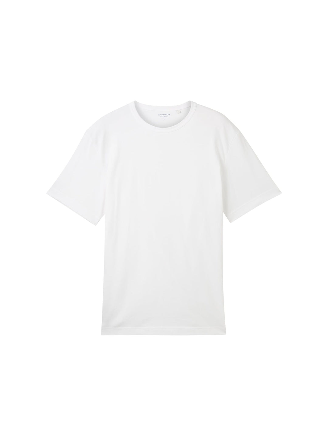 Basic T-shirt with a logo print - White