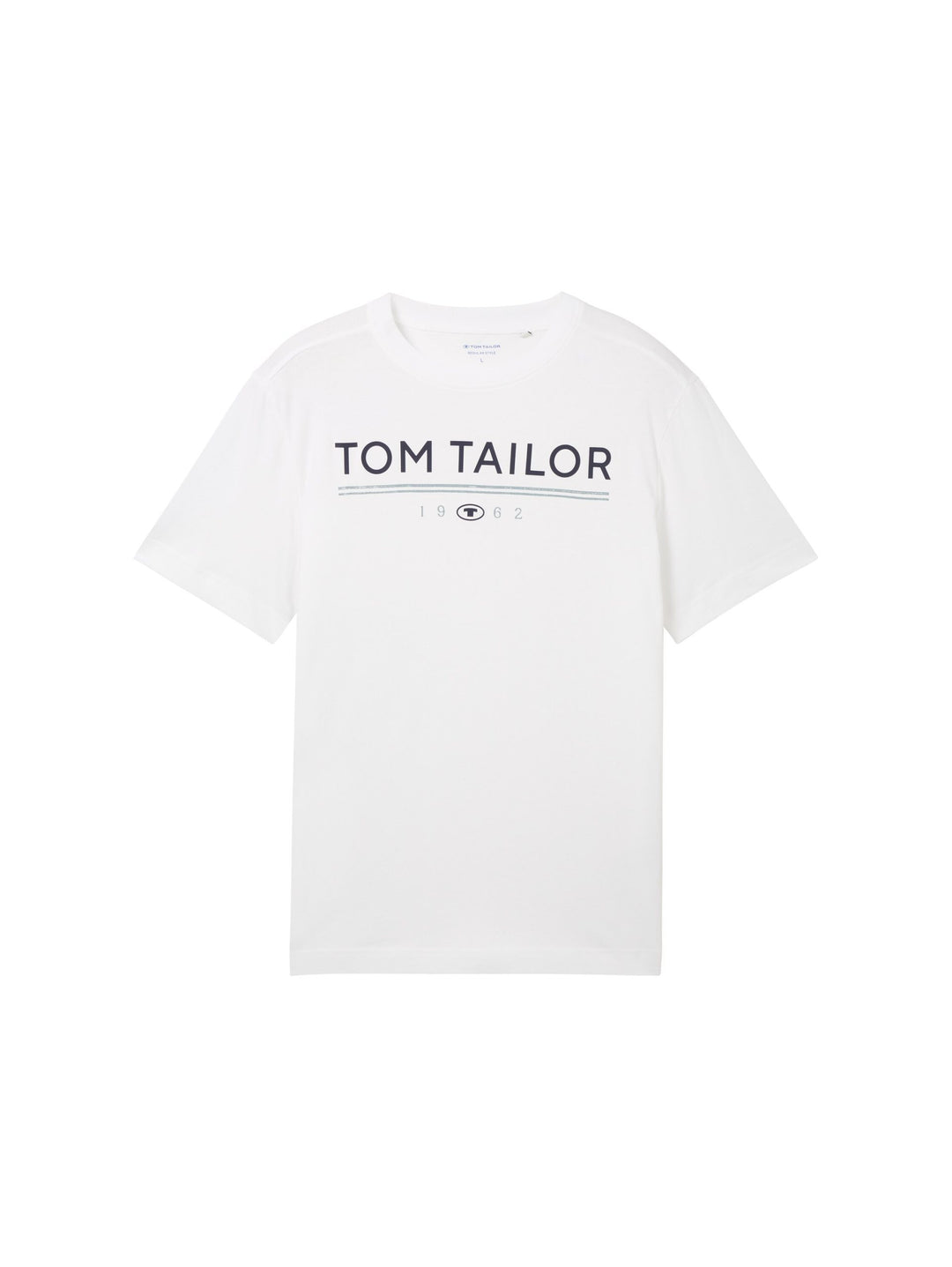T-shirt with a logo print - White
